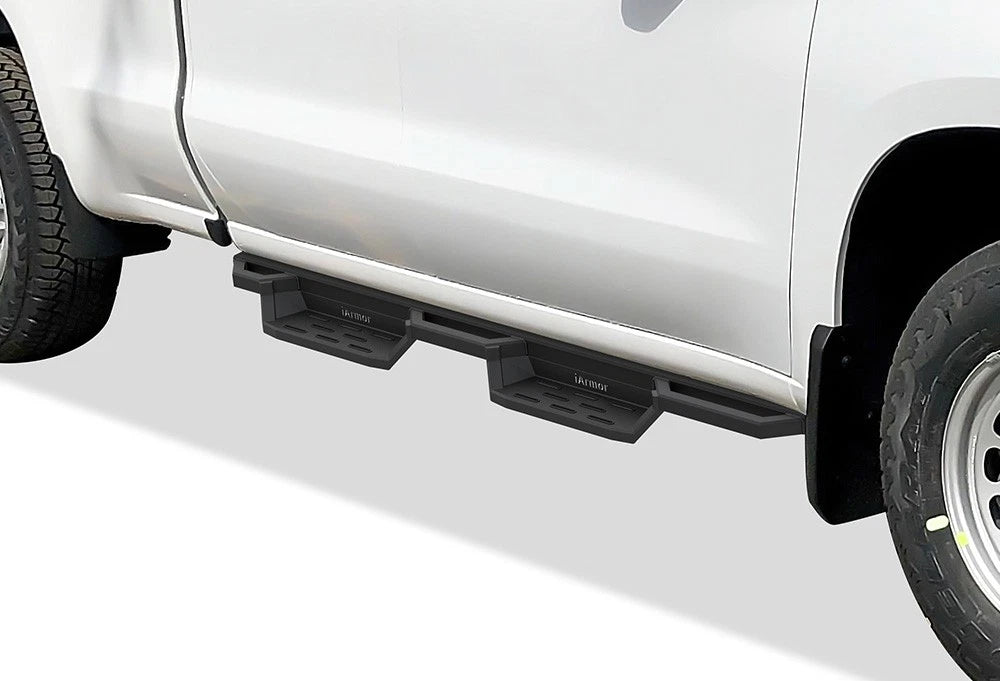 Stainless Steel Pocket Steps for Silverado Sierra Double Cab (2019-2026)