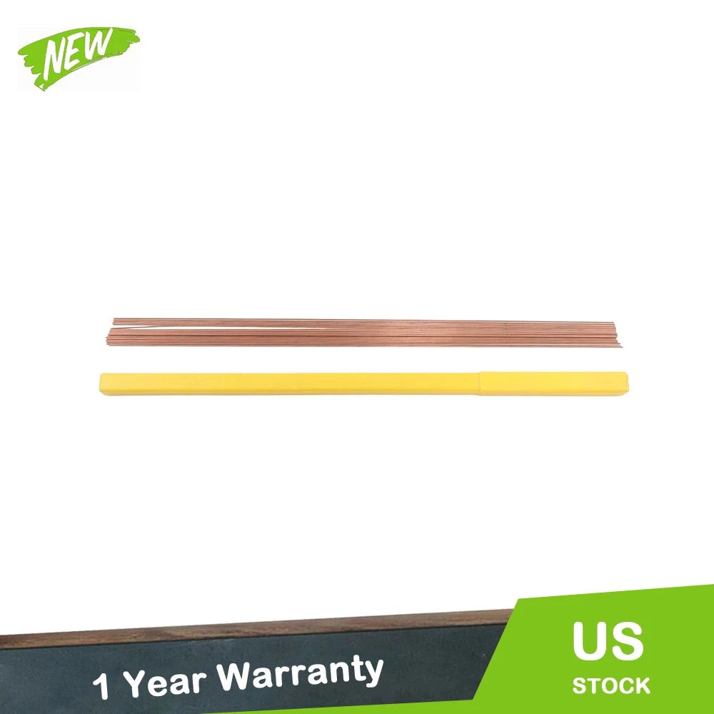 Set of 2 Carbon Steel TIG Welding Rods 3/32" x 36"