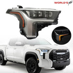 RH LED Headlight for Toyota Tundra (2022–2023) Black