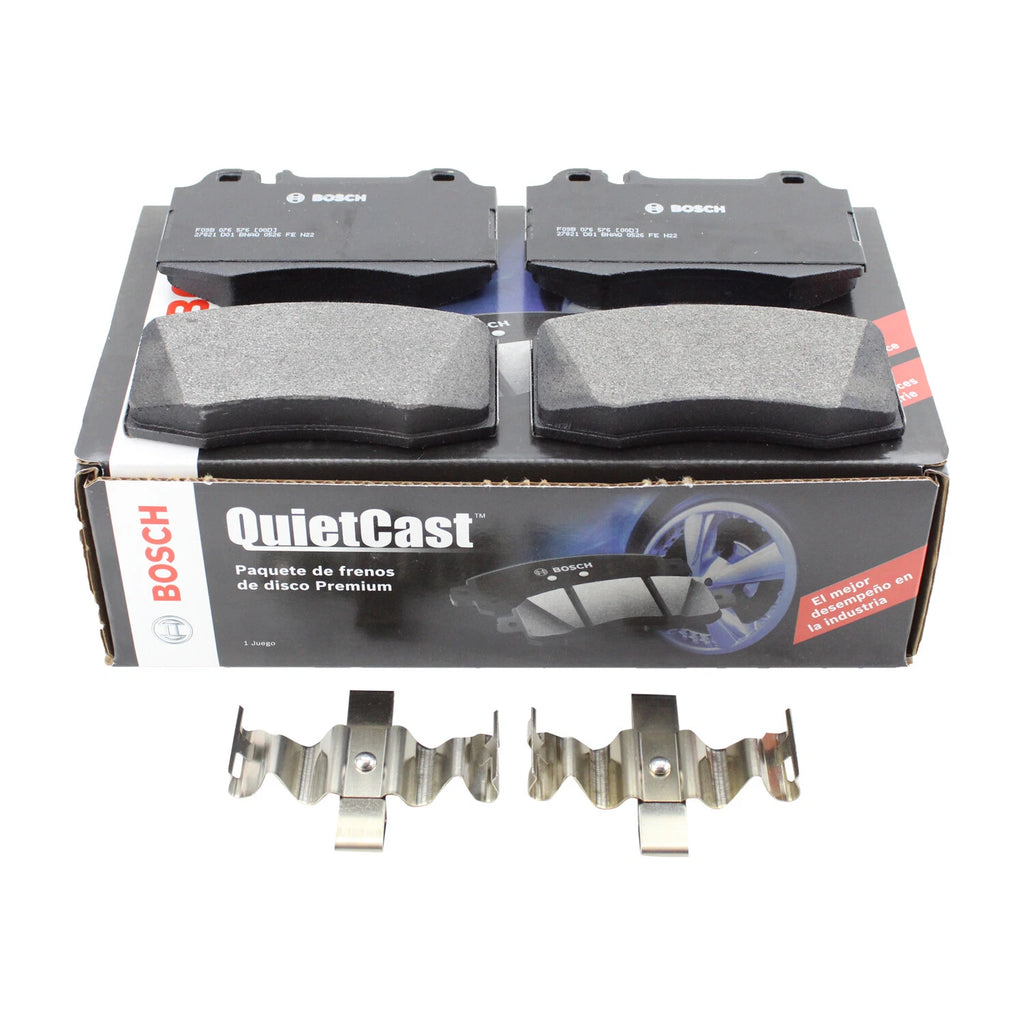 Set of 4 Front Brake Pads for Mercedes W163 ML430 ML500 ML55 (1998–2005)