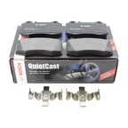 Set of 4 Front Brake Pads for Mercedes W163 ML430 ML500 ML55 (1998–2005)