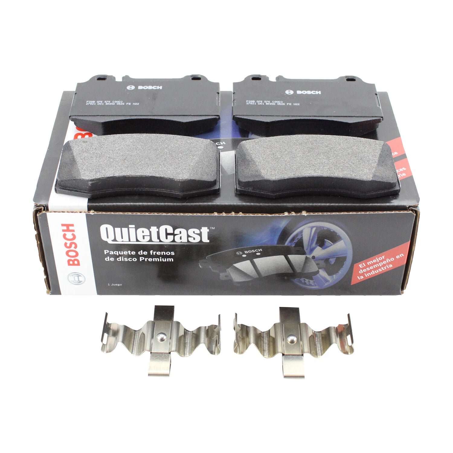 Set of 4 Front Brake Pads for Mercedes W163 ML430 ML500 ML55 (1998–2005)