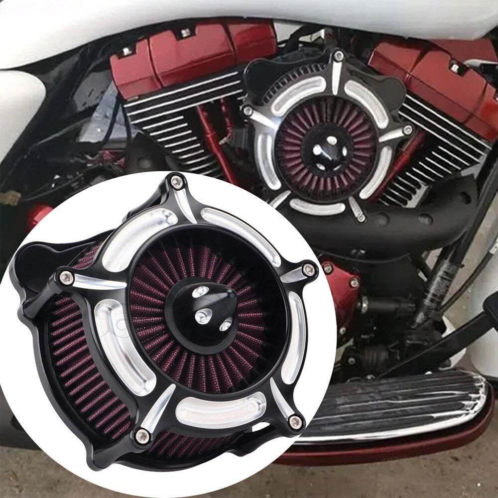 Air Cleaner Intake Filter Kit for Harley Street Electra Road Glide (2008–2016)