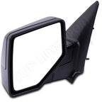Driver Side Manual Black Towing Mirror for Ford Ranger (2006–2011)