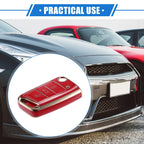 3X Remote Key Fob Case Cover for Volkswagen Golf 7 (2013–2020) TPU Red