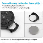 Wireless Steering Wheel Remote Control for Universal Cars (7 Keys)