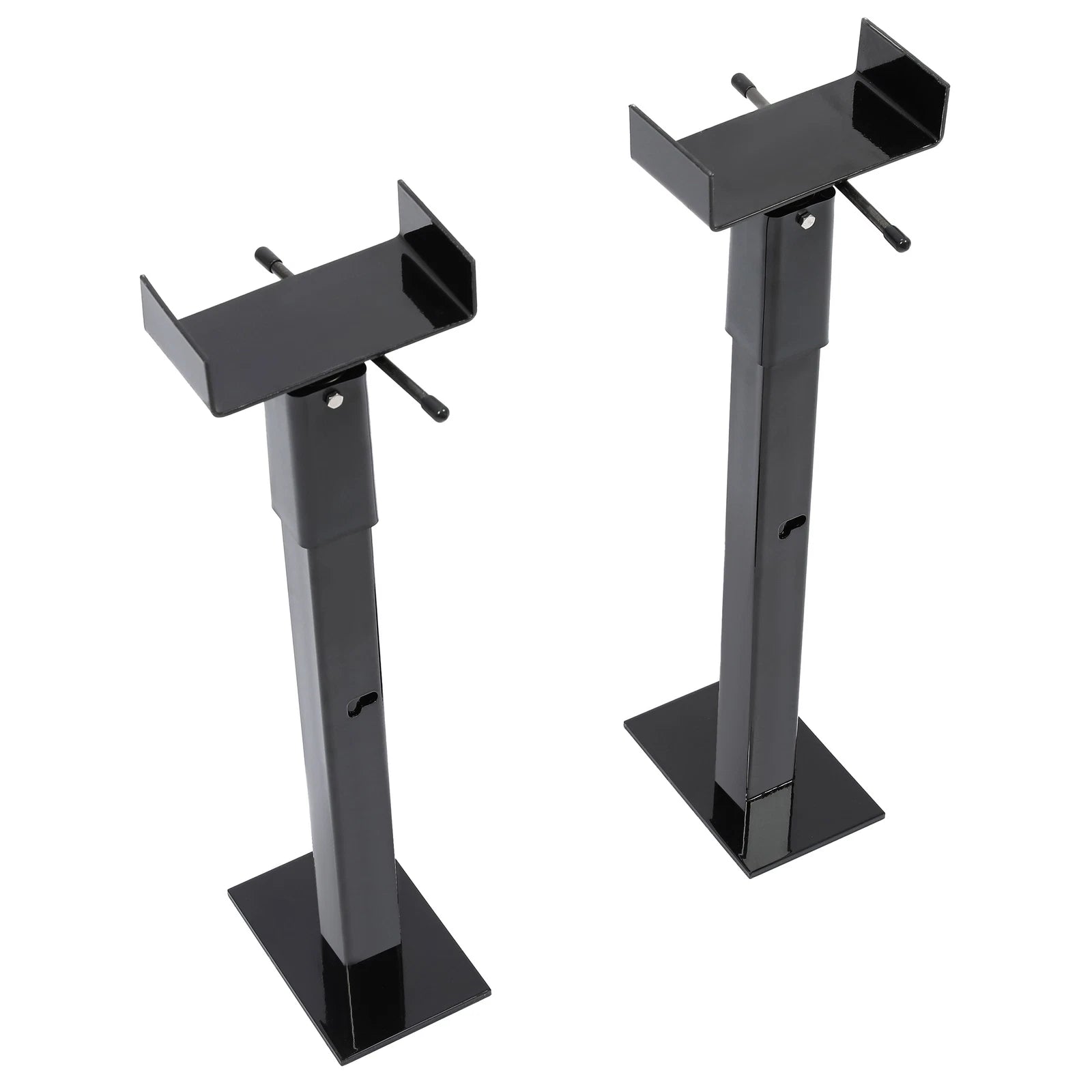 2X Adjustable Slide Out Support Stabilizer Jacks 21"-49" for Trailer RV