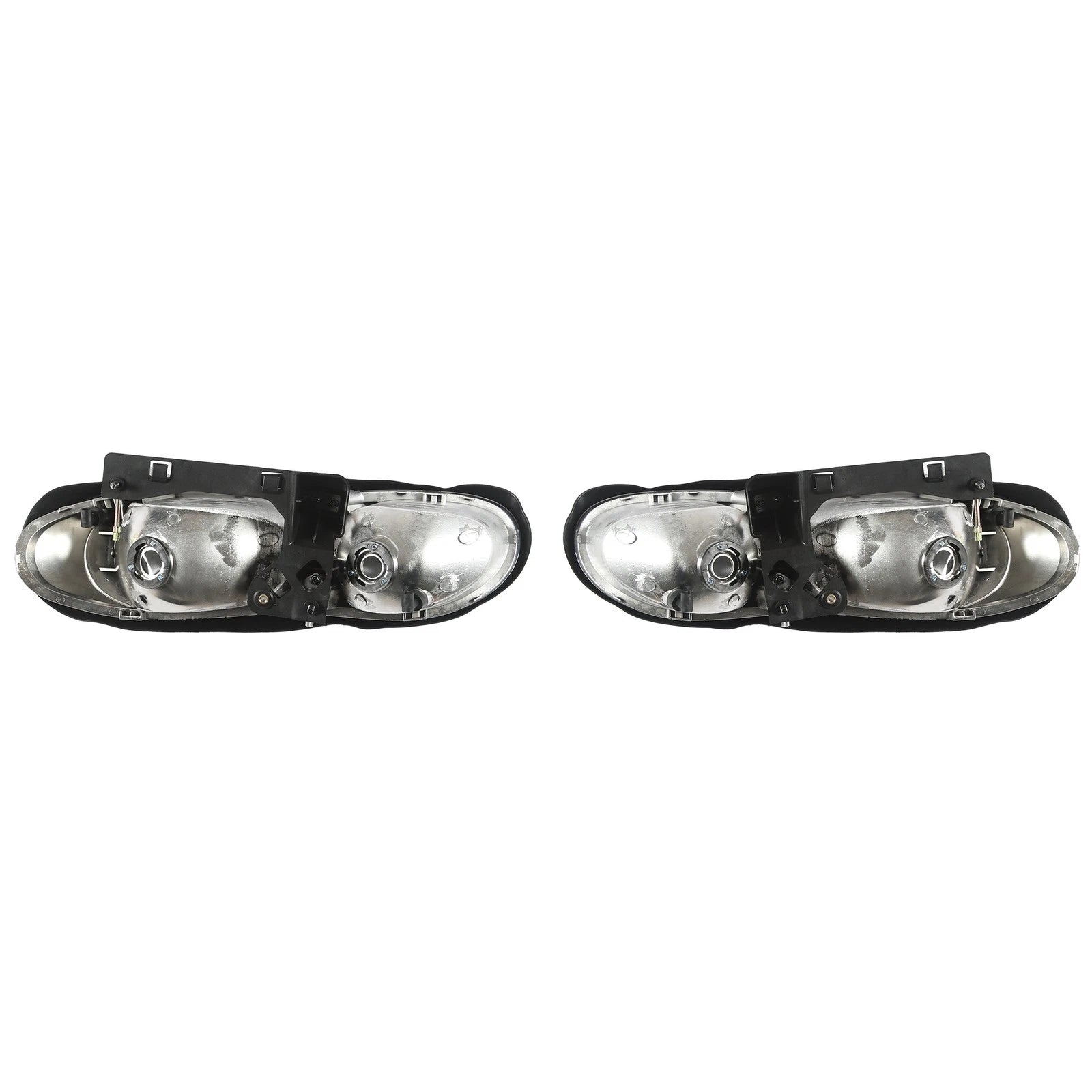 Headlight Assembly Pair for Chevy Camaro Z28 SS (1998–2002) Black Housing