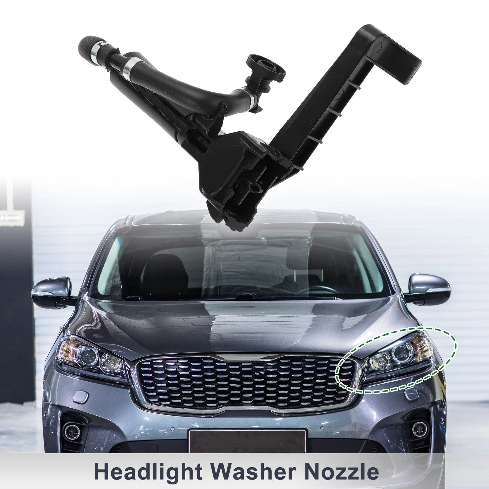 Front Driver Side Headlight Washer Nozzle for Lexus RX350 (2007–2015) No. 8520848040