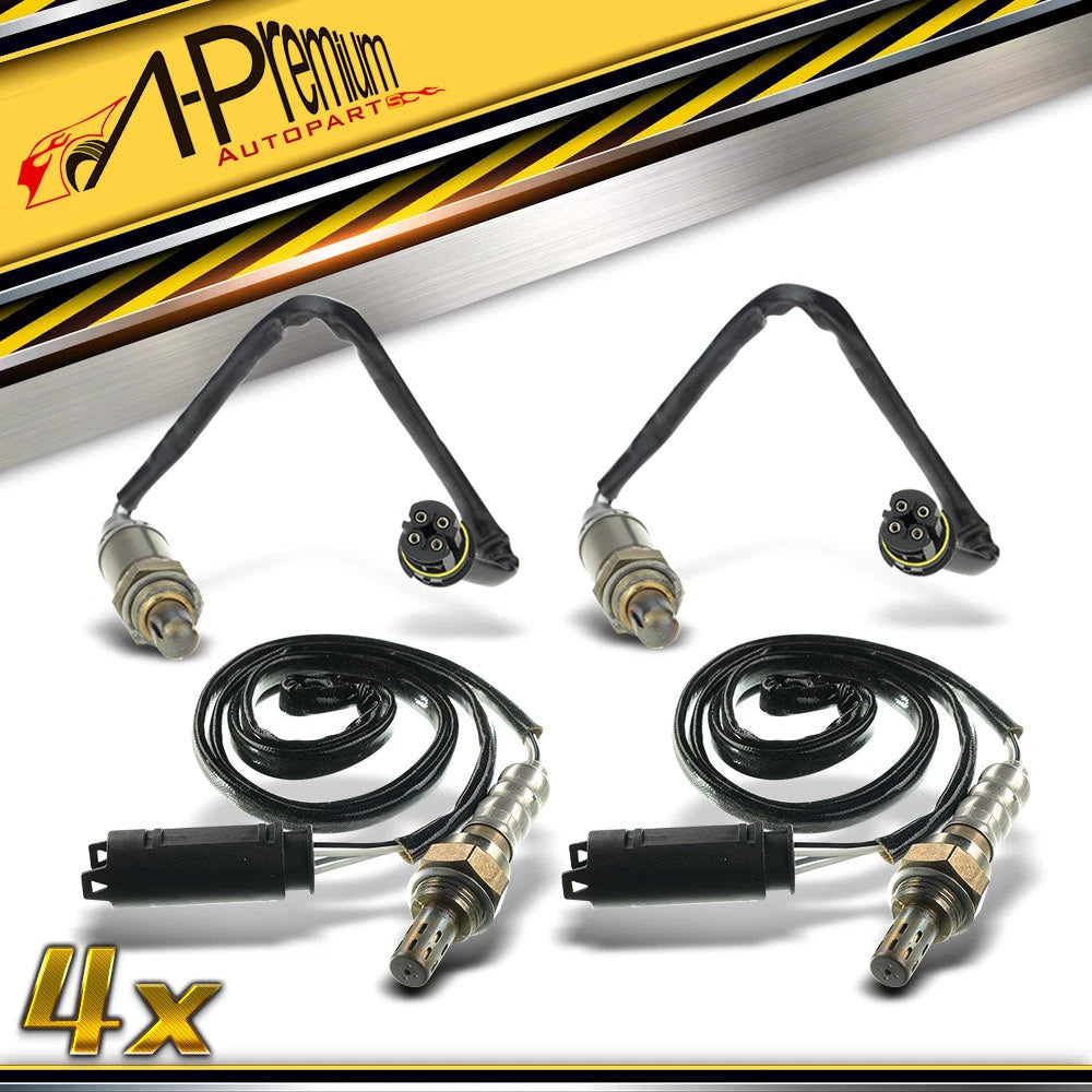 Set of 4 Oxygen Sensors for BMW X3 X5 Z3 328i 330Ci (2000–2006)