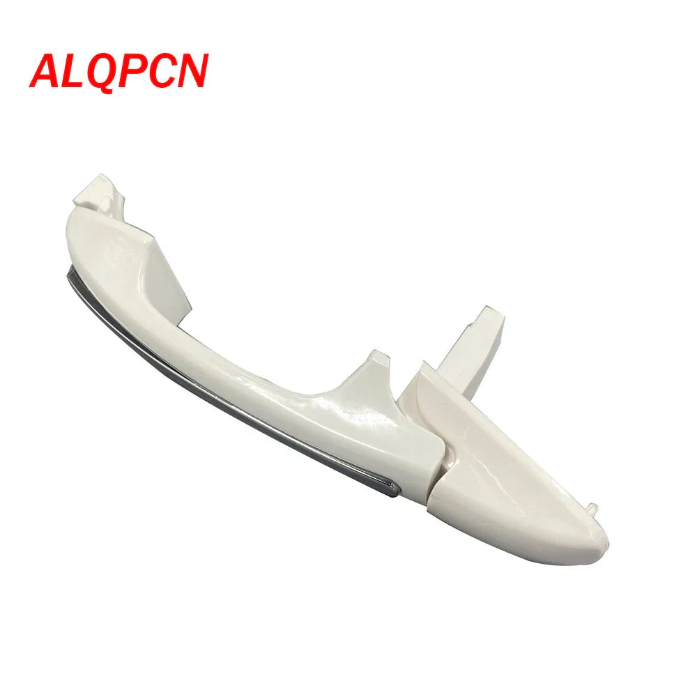 4 x White Outer Door Handles for Foton Tunland Pickup (E3, E5)