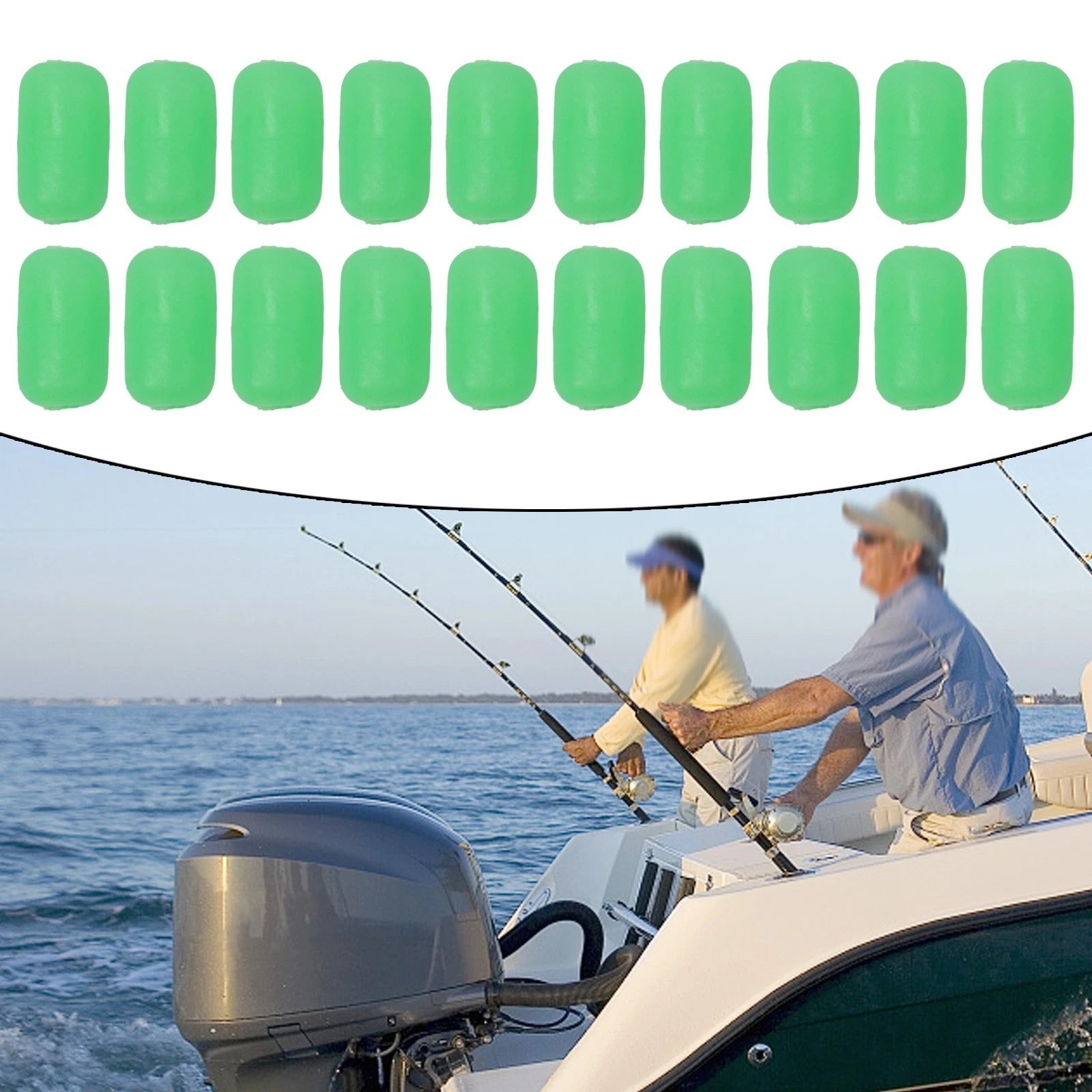 Luminous Soft Light Beads for Fishing Accessory