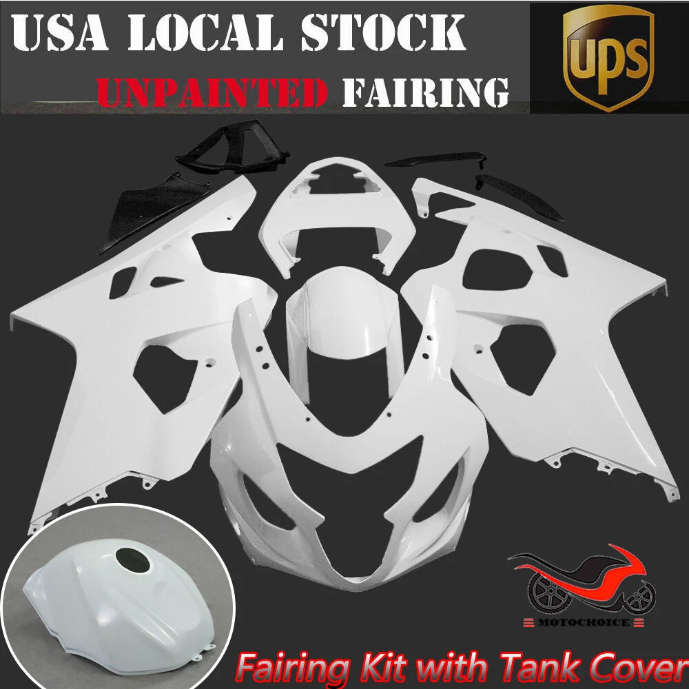 Fairing Kit and Tank Cover for Suzuki GSXR600/750 (2004–2005)