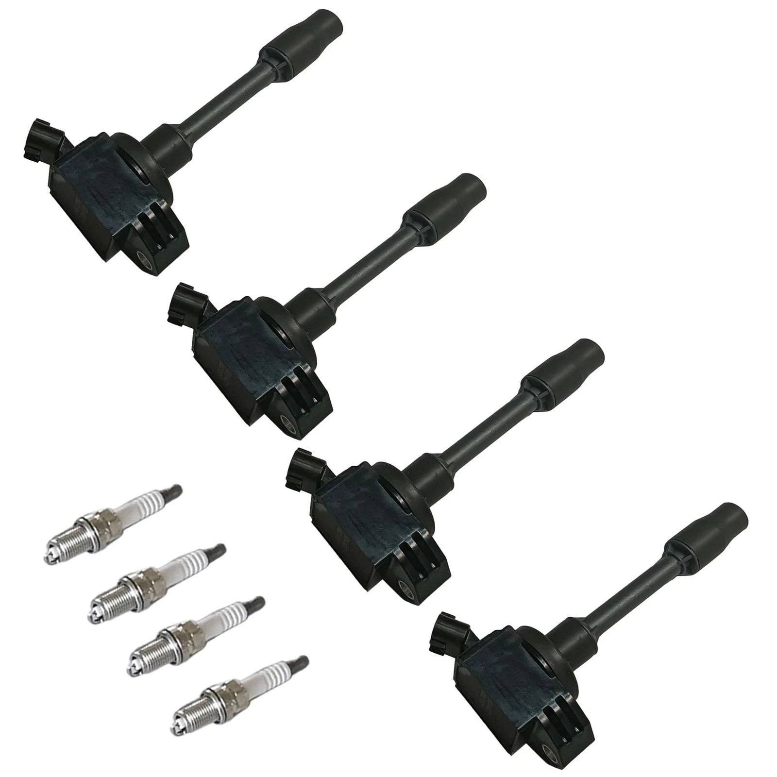 Set of 4 Ignition Coils & Spark Plugs for Toyota Camry RAV4 (2019–2020)