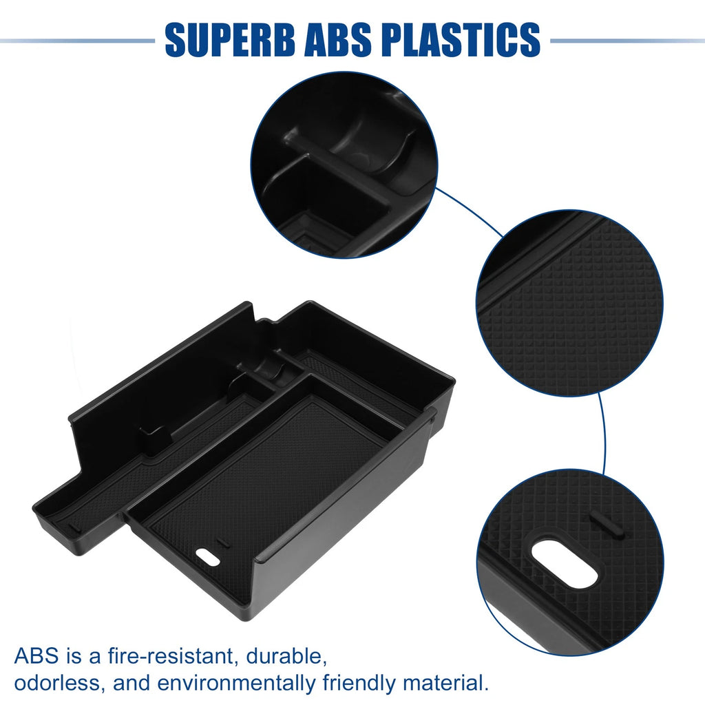 Set of 4 Front Center Console Organizer Tray for Nissan Pathfinder 