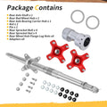 Rear Axle Shaft & Wheel Hub Bearing Carrier for Honda TRX400EX (2000–2009)