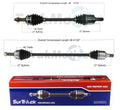 Set of 2 Front CV Axle Shafts for Kia Forte EX LX (2010–2013)