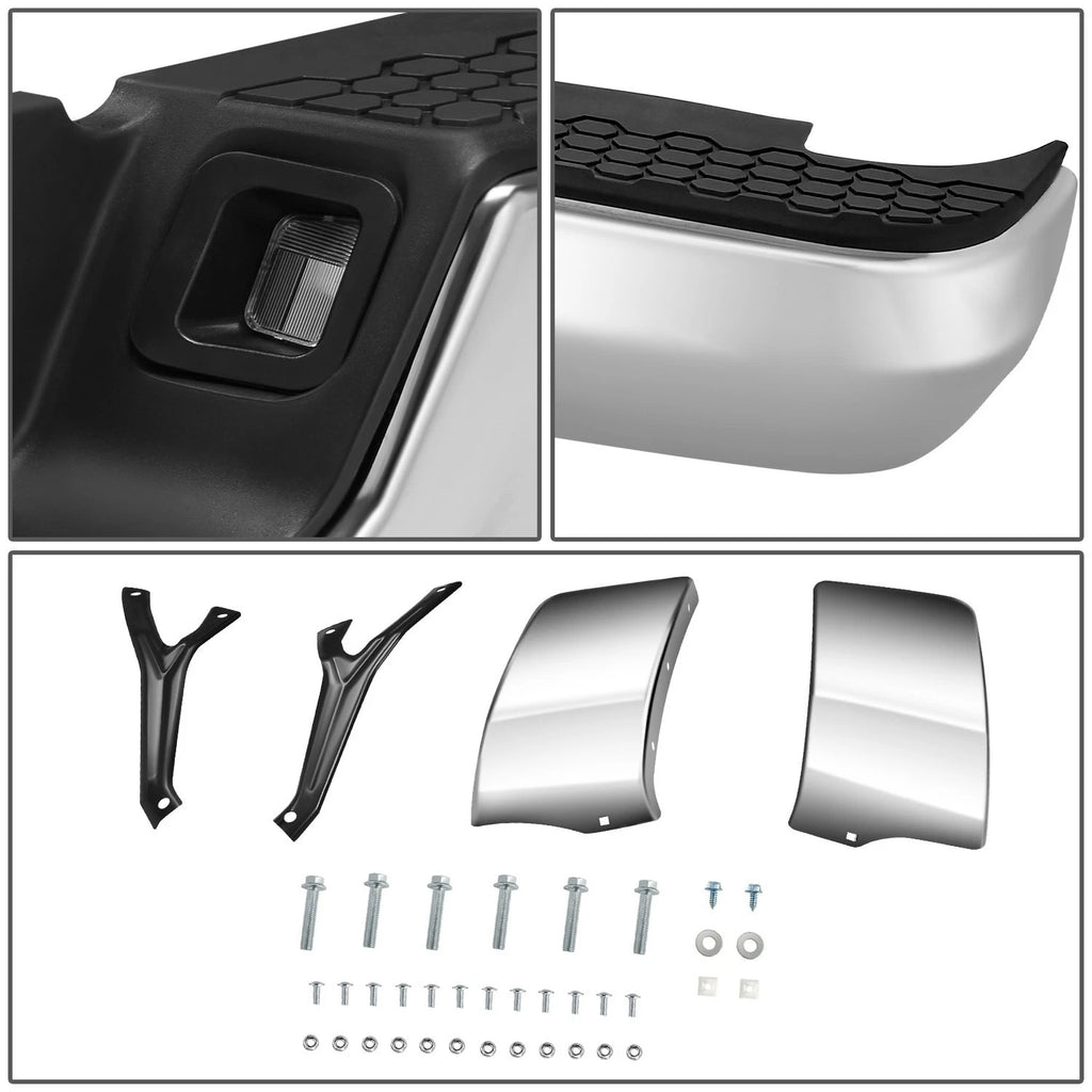 Chrome Rear Bumper Assembly for Dodge Ram 1500 (2009–2024)