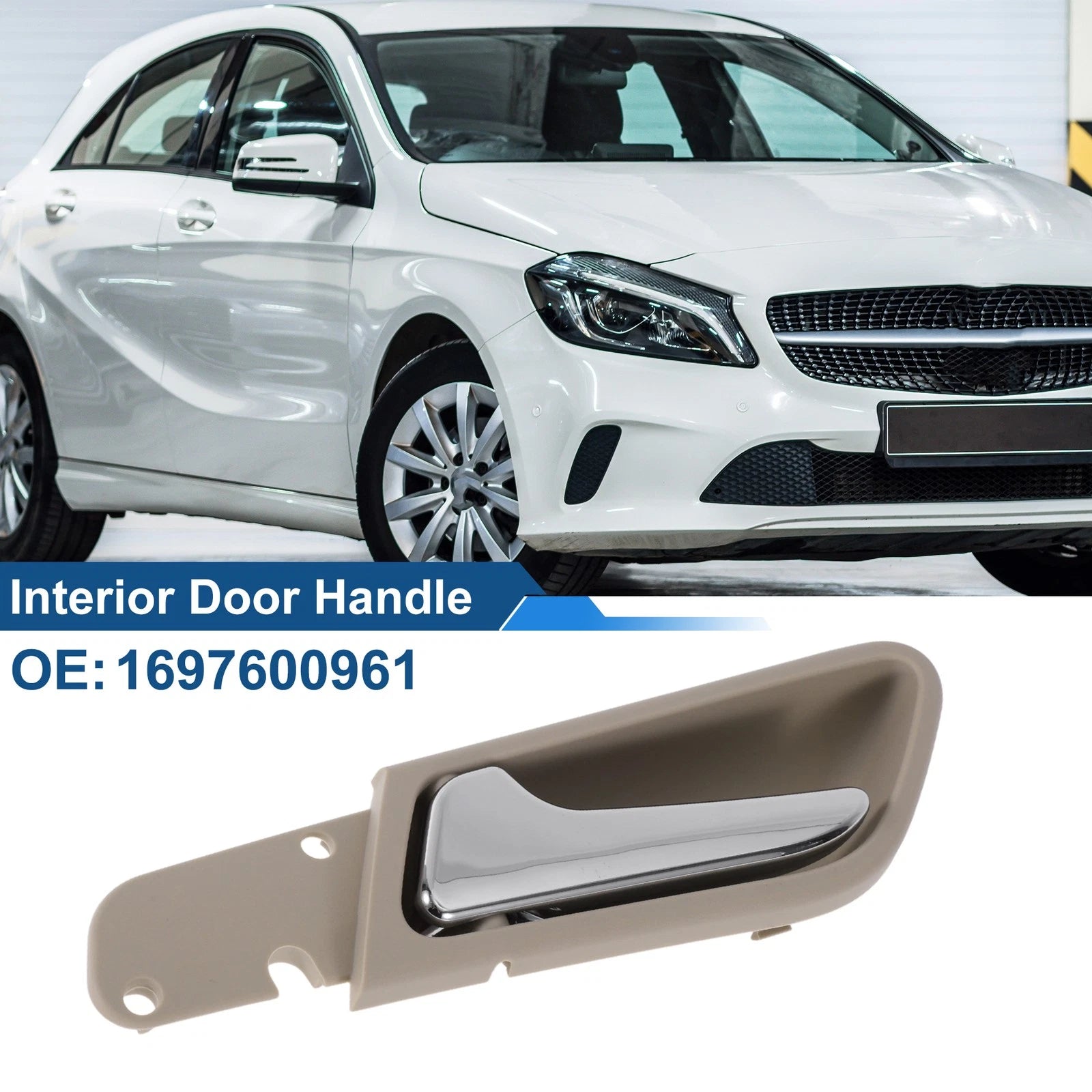 Front Passenger Side Interior Door Handle for Mercedes-Benz A180 (2005–2012) No. 1697600961