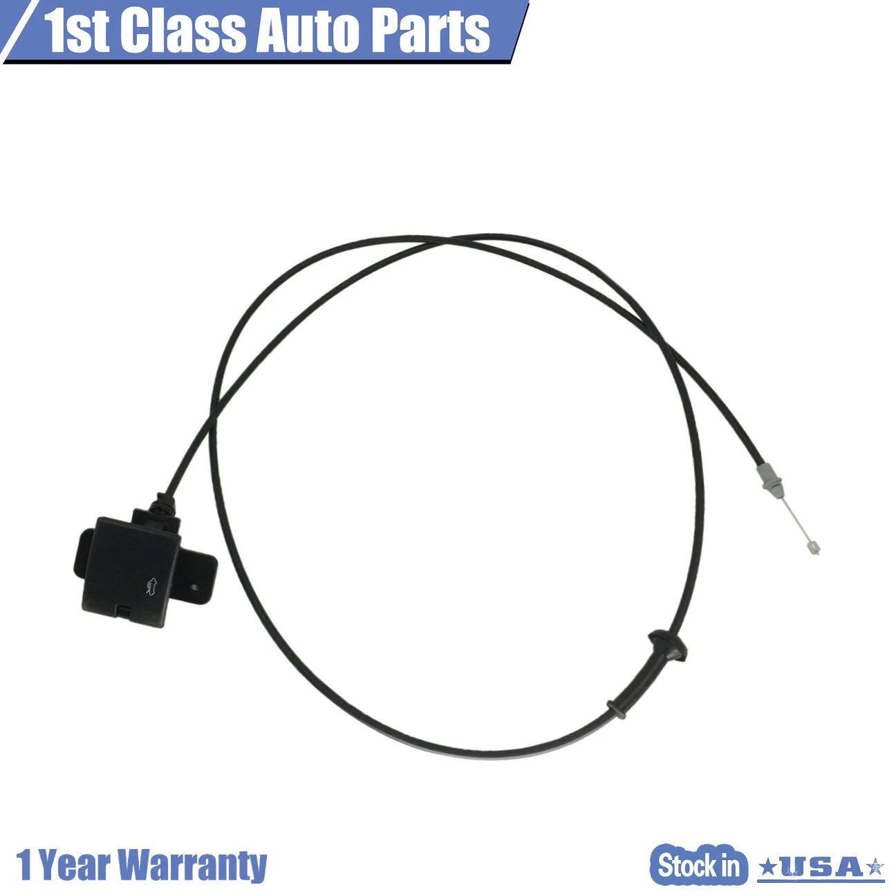 Hood Release Cable for Chevy Express Van Savana 3500 2500 (2003–2021)