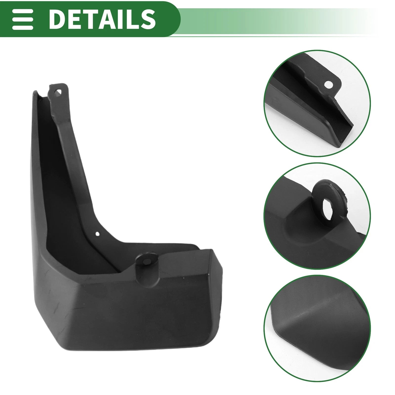 Mud Flaps Splash Guards for Ford Focus Active (2020–2021) W/ Mounts