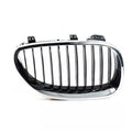 Pair Chrome/Black Front Grille for BMW 5-Series E60/E61 (2004–2009)