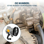 Power Steering Pump with Pulley No. 57100-3E000 for Kia Sorento LX (2003–2006)