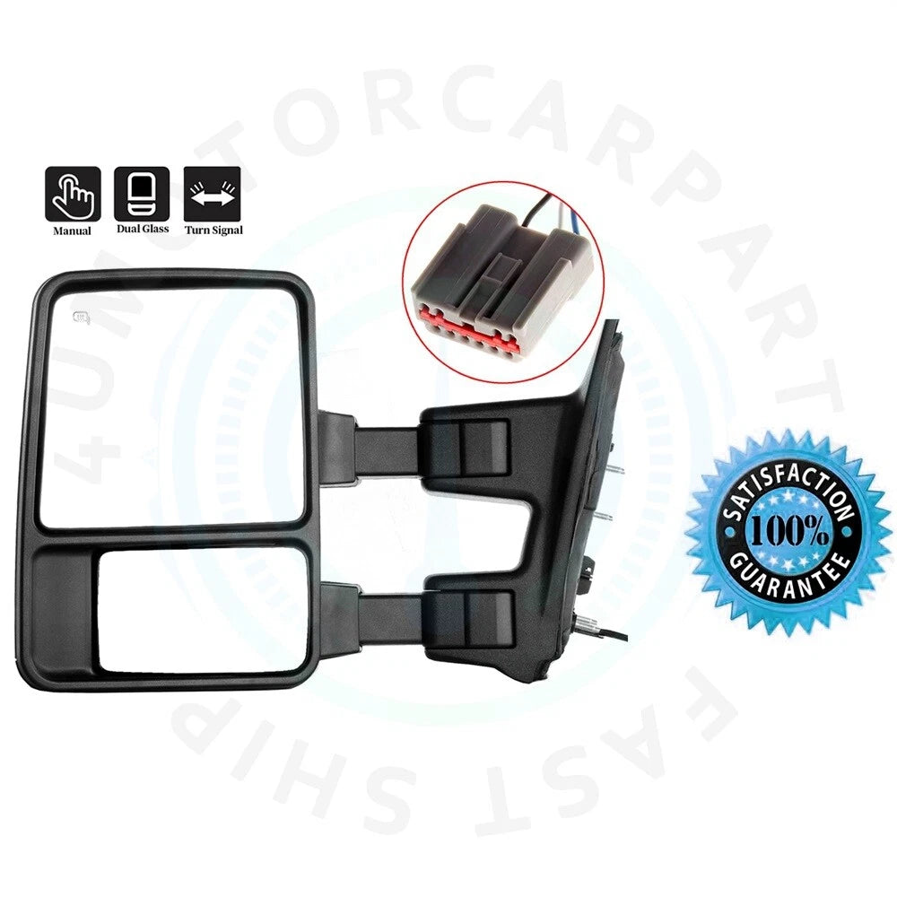 Driver Side Signal Tow Mirror for Ford F250-F550 Super Duty (2003–2007)