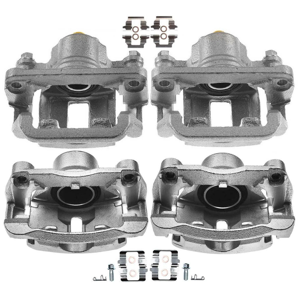 Set of 4 Brake Calipers for Nissan Rogue (2008–2013)
