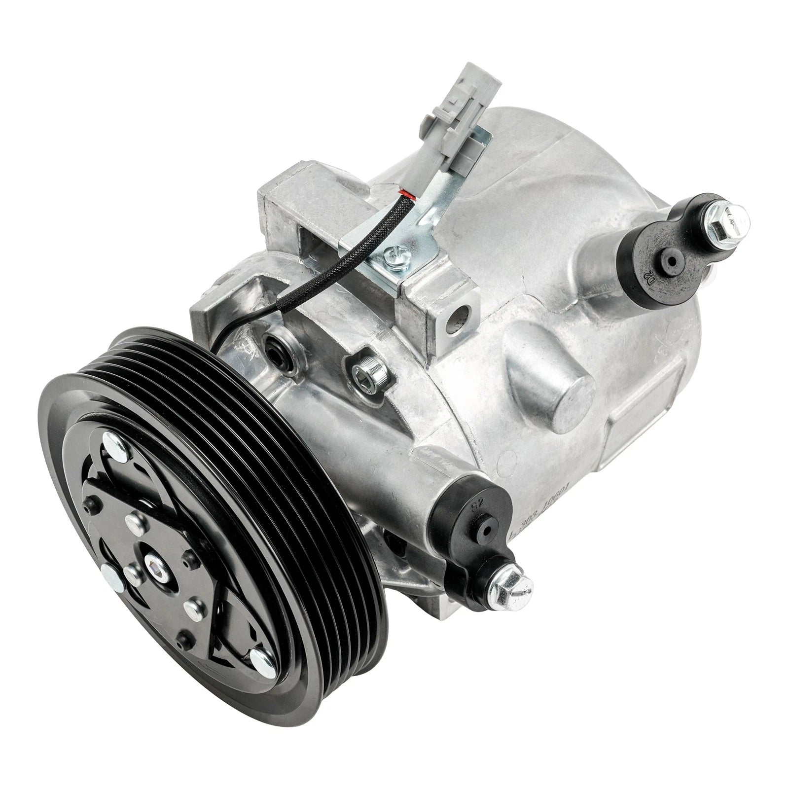 A/C Compressor with 6-Groove Pulley for Mitsubishi Mirage Mirage G4 (2017–2022)