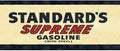 Vintage Replica Tin Metal Sign for Standard's Supreme Gasoline (10081)