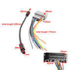 Car Stereo Radio Cable Adapter Wire Harness Antenna for Jeep Dodge (2007-2018)