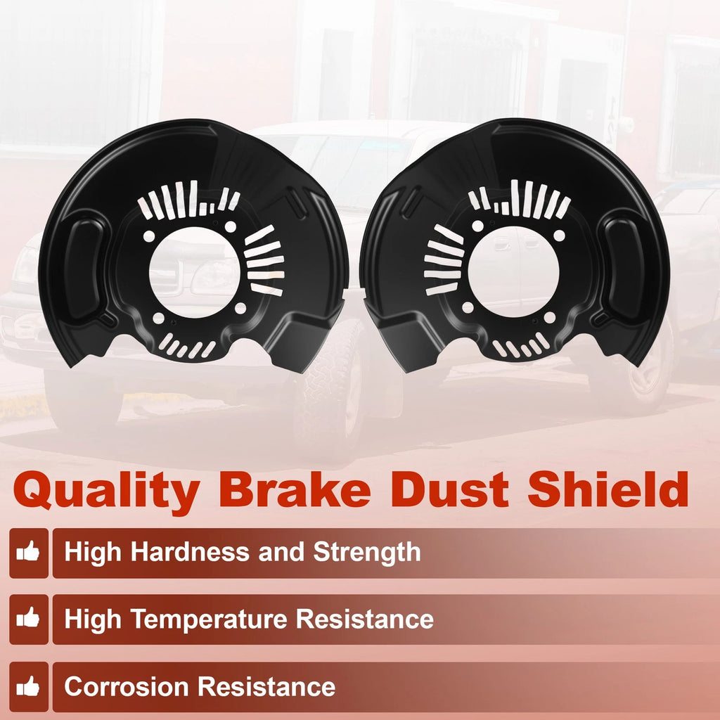 Front Left Right Brake Dust Shield for Toyota Tacoma (2005–2023) 4778104050/4778204050