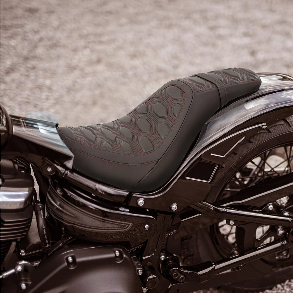 Driver Passenger Pillion Seat for Harley Street Bob Heritage Classic (2018–2023)