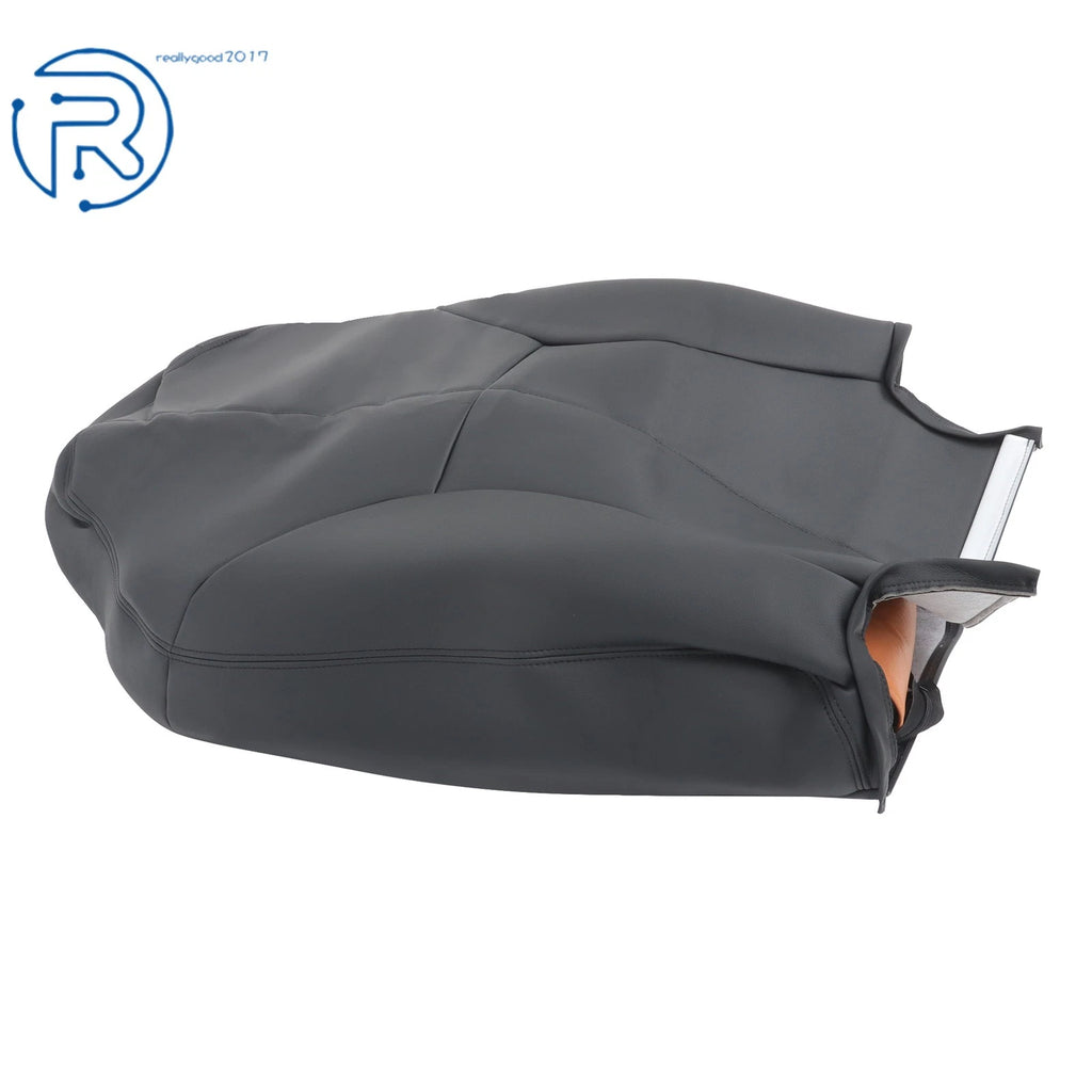 Black Leather Driver Seat Cover for Dodge Ram 1500 2500 3500 (1998-2002)