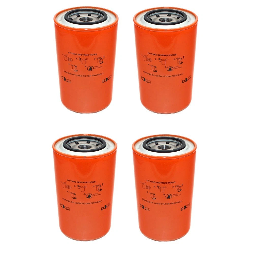 Set of 4 Fuel Filters for Agco (Replaces 33338)