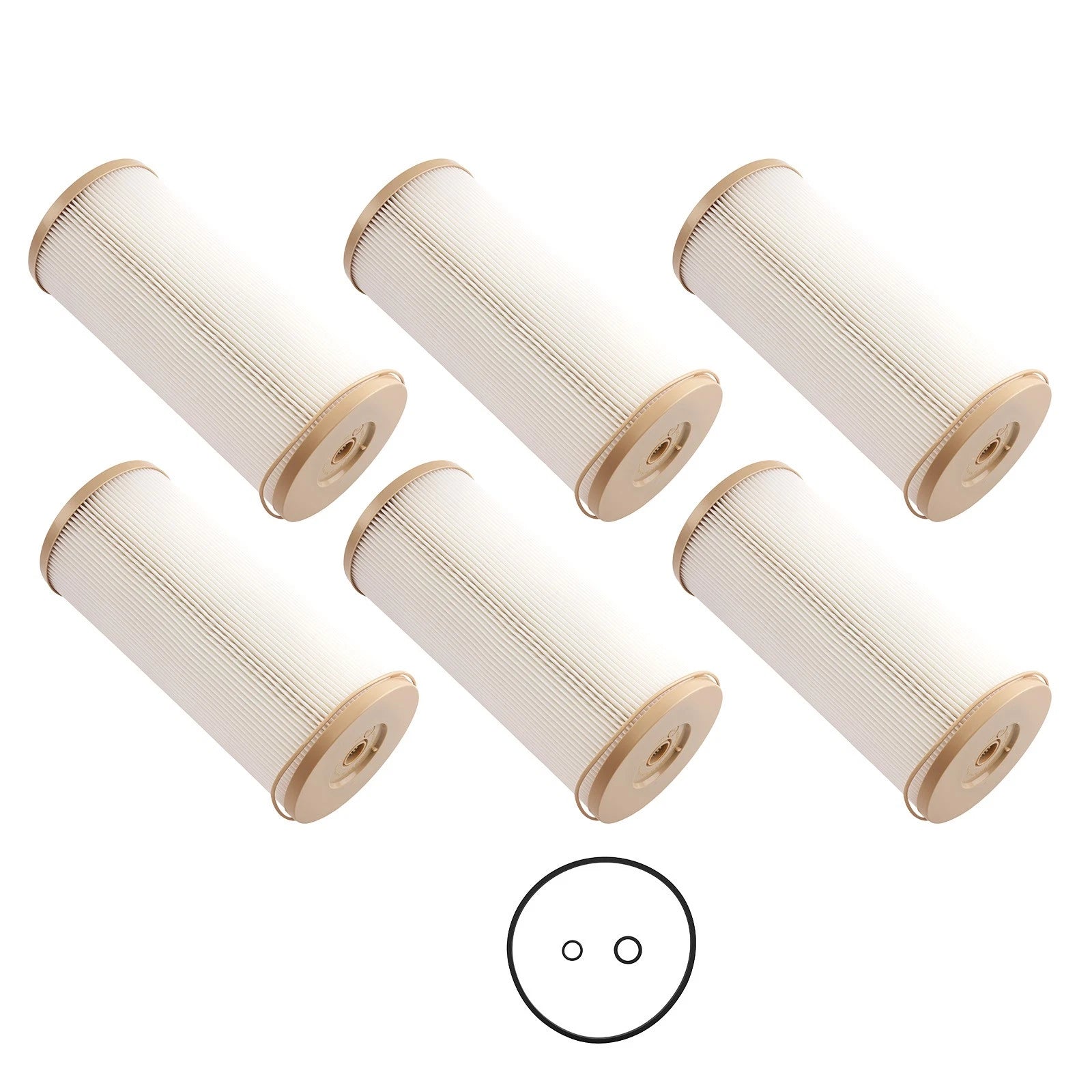 30 Micron Fuel Filter for Freightliner 1000FG (2020) FLA086 FLD112 Set of 6