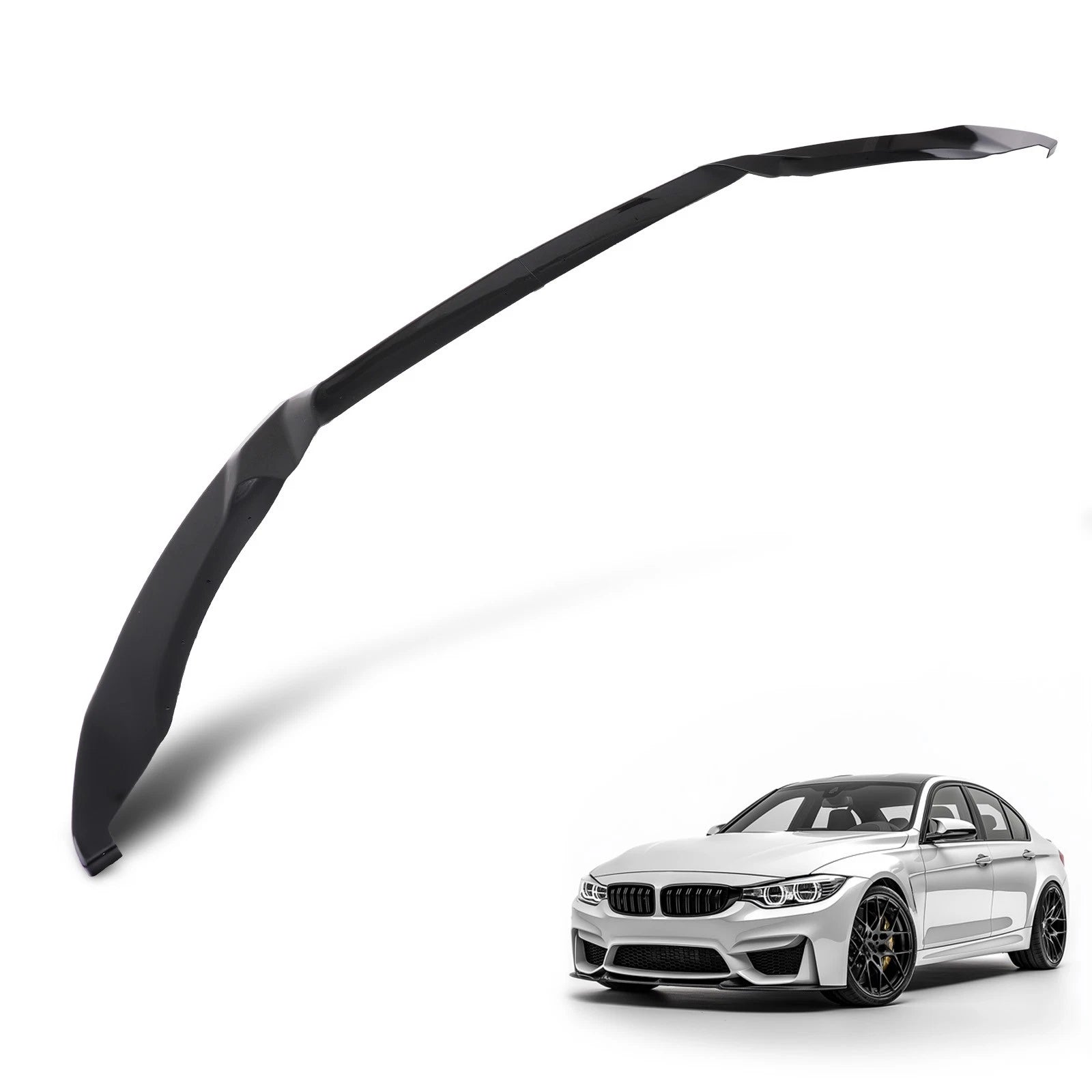Front Spoiler Lip Splitter for BMW F80 M3 F82 F83 M4 (2015–2020) Gloss Black