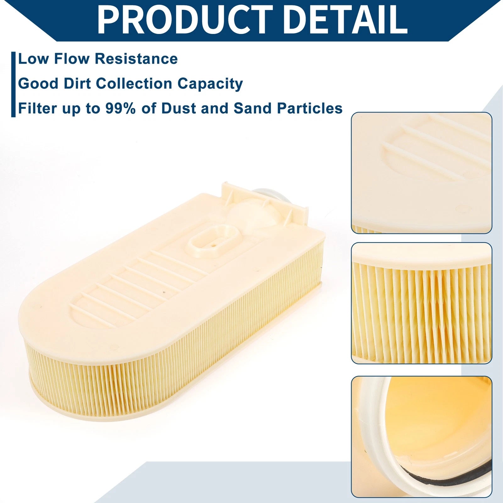 Engine Air Filter No. 6510940004 for Mercedes-Benz C204 C180 2007–2015