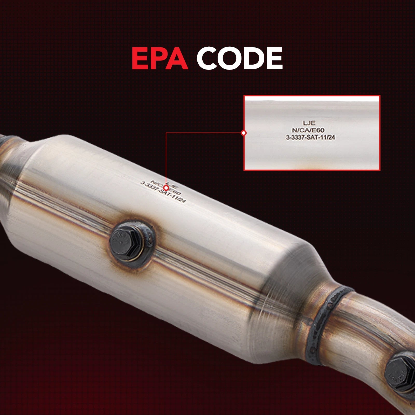 Right Catalytic Converter for Ford F-150 (2011-2014) V8 5.0L