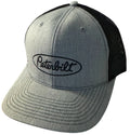 Trucker Hat for Peterbilt Trucks (Heather Gray/Black Mesh)