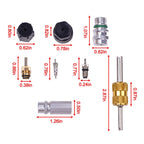 AC Maintenance Tool Set for Universal Use (Includes Essential Components)