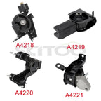 Engine Motor Mount Kit 4Pcs for Toyota Corolla Matrix Pontiac Vibe (2003–2008)