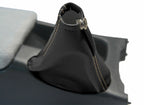 E Brake Boot Cover for Nissan Skyline R32 (1989–1993) Black Beige Stitch