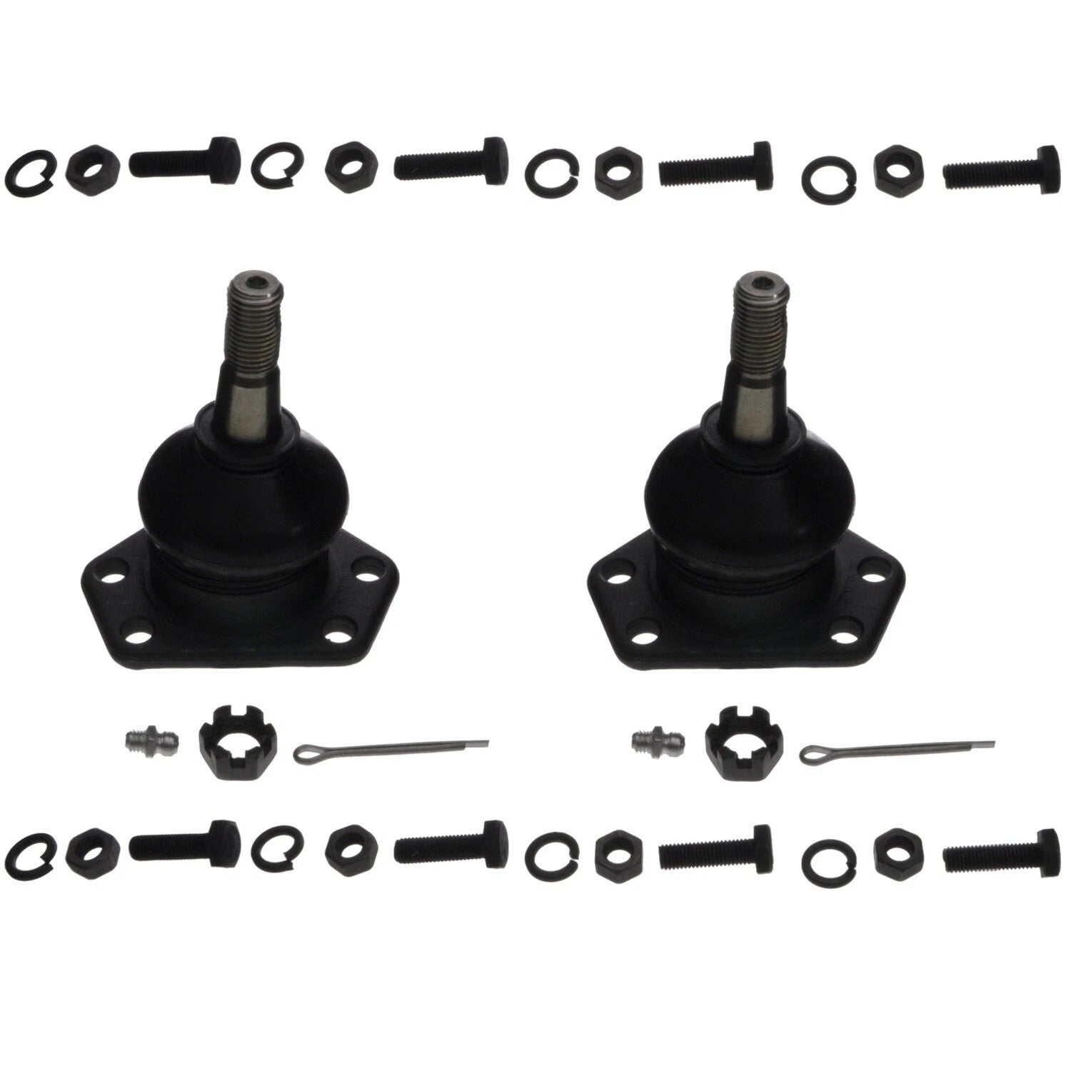 Set of 2 Front Upper Bolt-in Type Ball Joints K5208 for Cadillac Pontiac