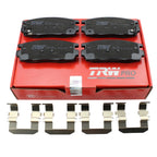 TRW Pro Rear Ceramic Brake Pad Set for Chevrolet GMC Pontiac Saturn Suzuki