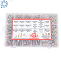 Flange Bolts Assortment Kit for Industrial (521PCS)