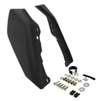 Matte Black Mid-Frame Air Deflectors for Harley Touring (2017–2023)