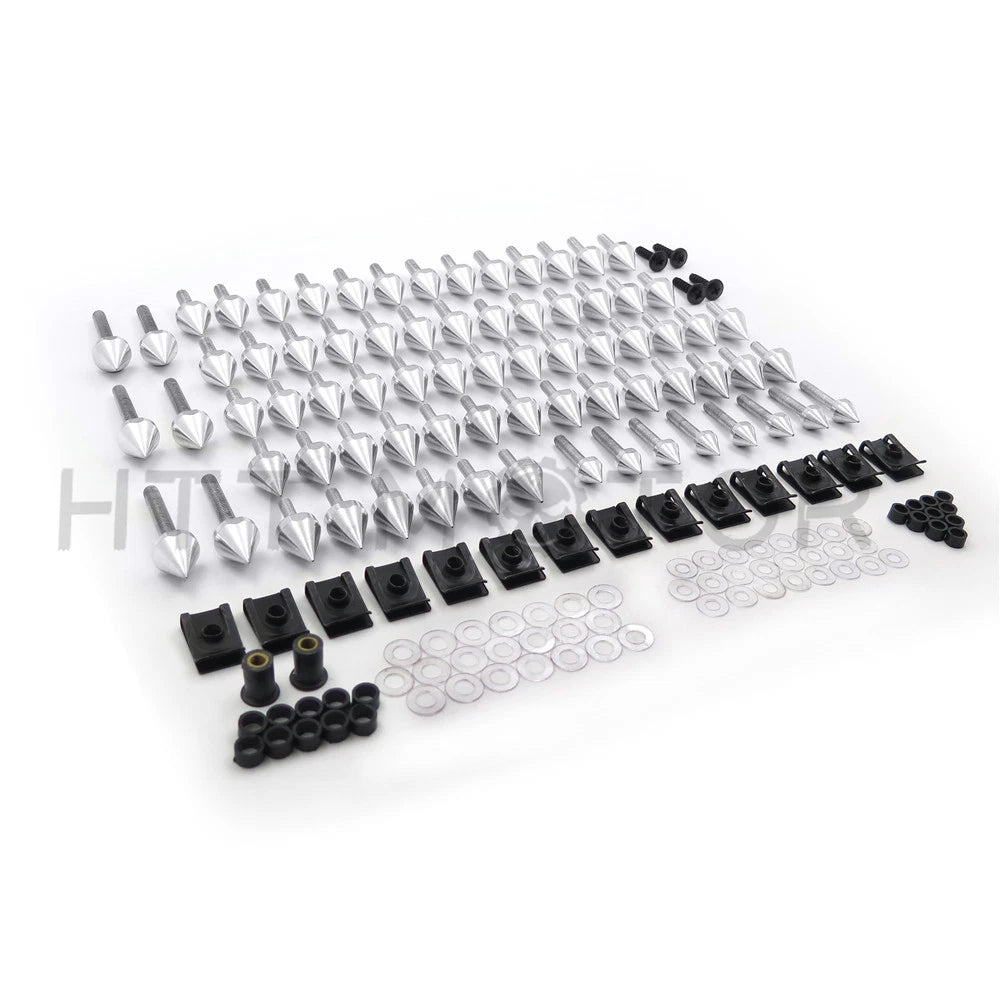 Complete Spike Fairing Bolt Kit for Suzuki Honda