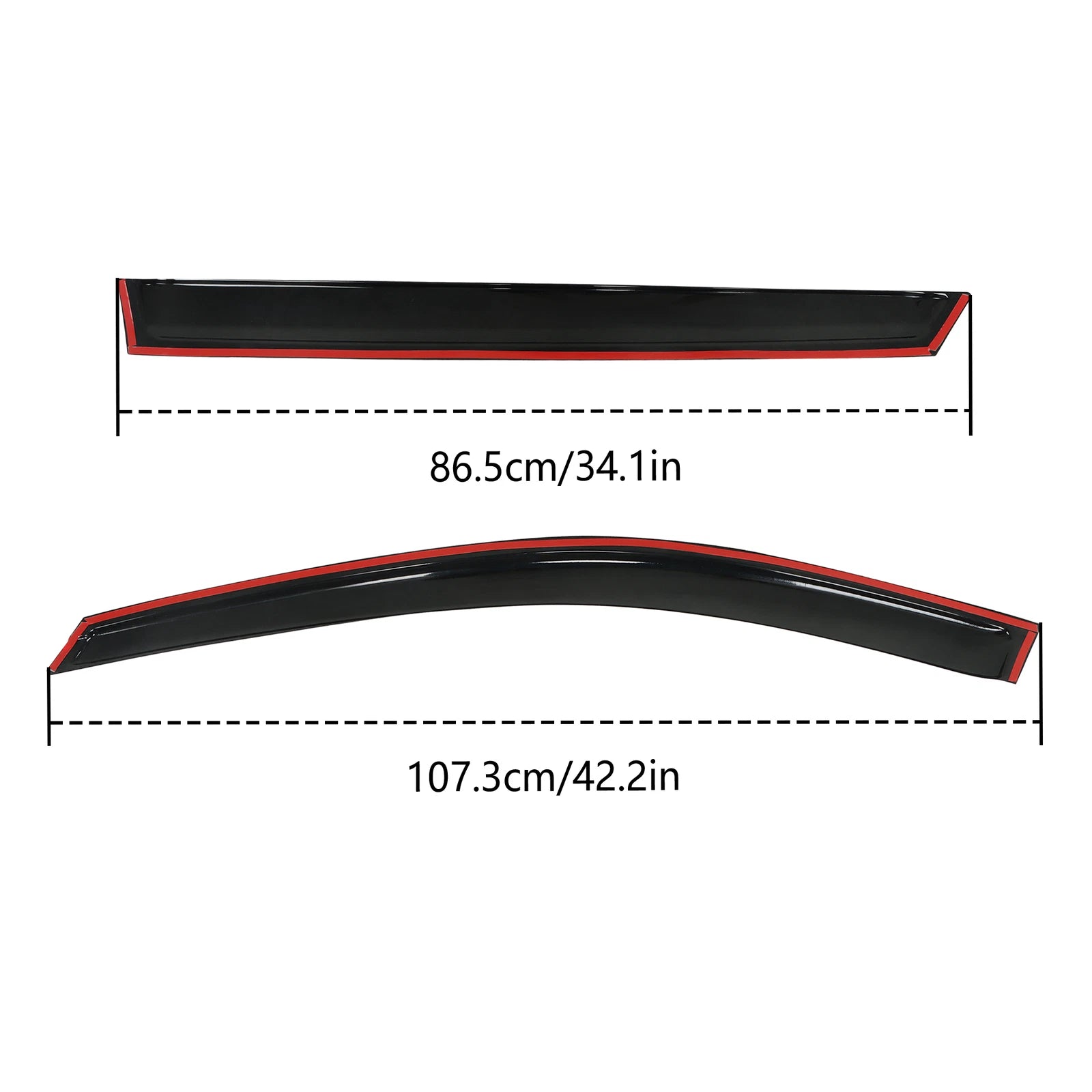 Set of 4 Window Visors for Mazda CX-9 (2016–2023)